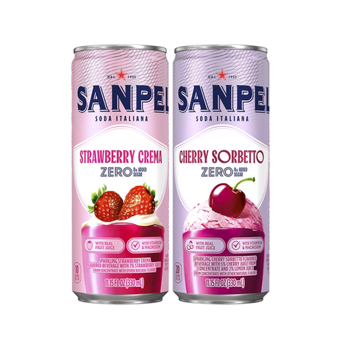 Sanpellegrino Crafted Soda Italiana, Variety Pack, 11.15 fl oz, 24 ct