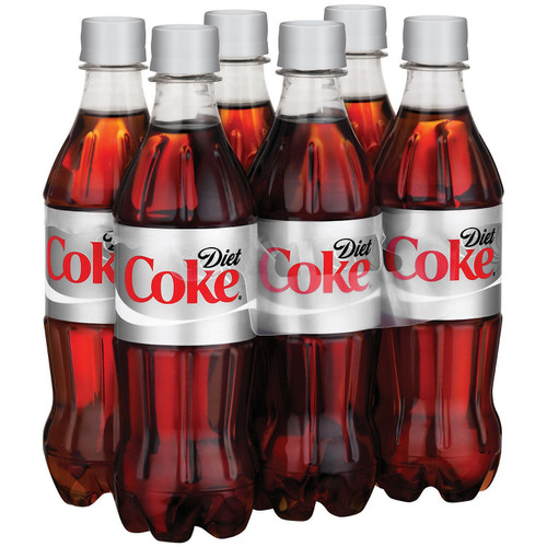 Coca-Cola Diet Coke, 16.9 fl oz, 24 ct