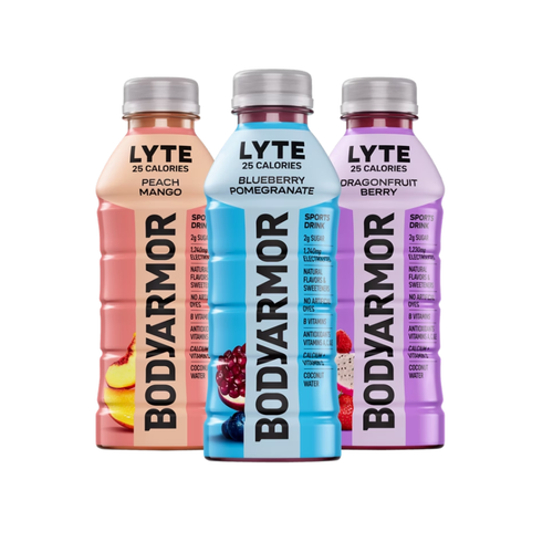 BODYARMOR LYTE Sports Drink, Variety Pack, 20 fl oz, 18 ct