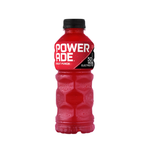 POWERADE Sports Drink, Fruit Punch, 20 fl oz, 24 ct