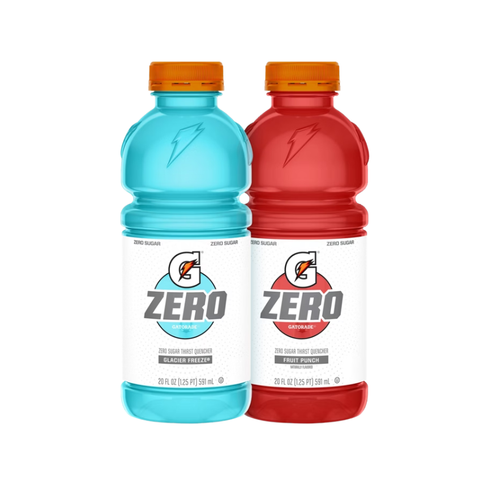Gatorade Zero Thirst Quencher, Variety Pack, 20 fl oz, 24 ct