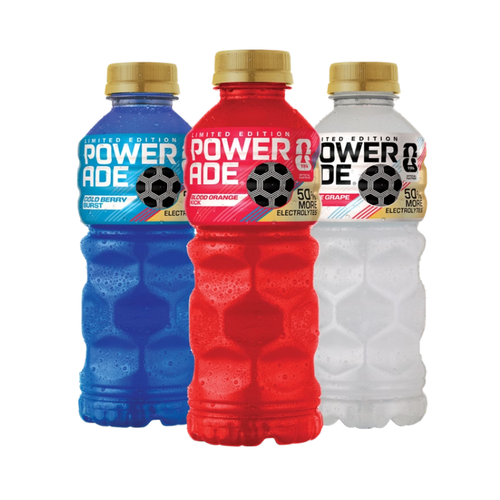 POWERADE Limited Edition Sports Drink, Variety Pack, 20 fl oz, 24 ct