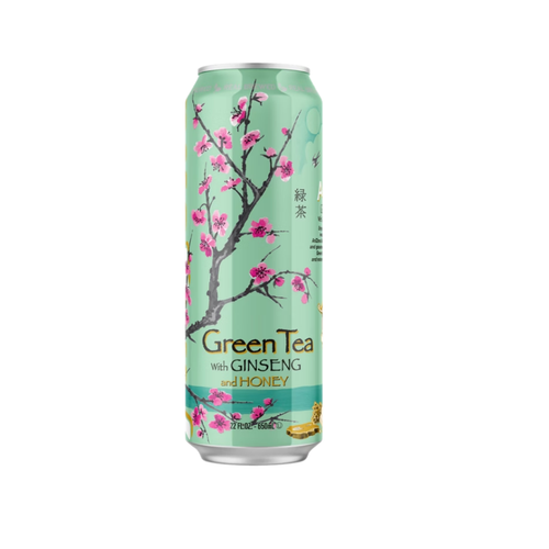AriZona Green Tea, Ginseng and Honey, 22 fl oz, 24 ct