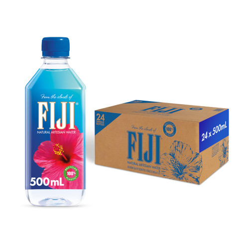 FIJI Natural Artesian Water, 500 mL, 24 ct