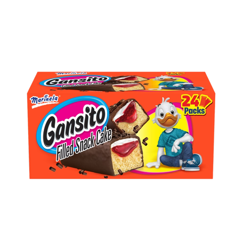 Marinela Pastelito Gansito Snack Cakes, 1.76 oz, 24 ct