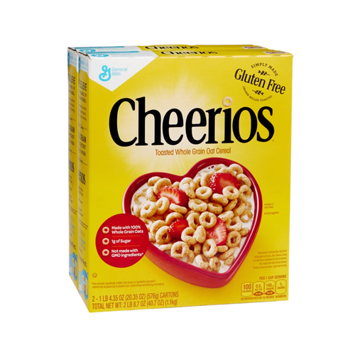 Cheerios Cereal, 20.35 oz, 2 ct