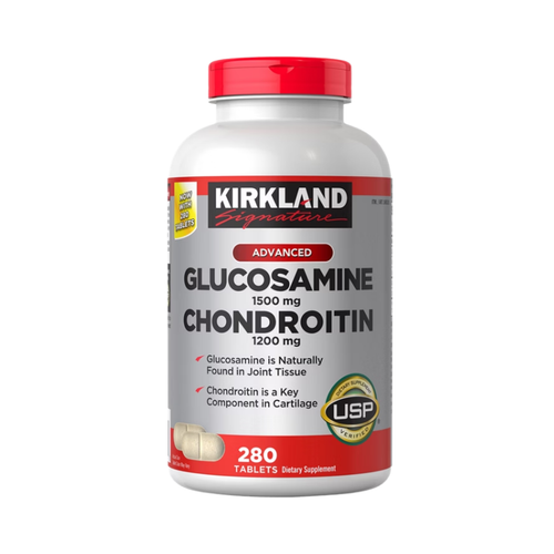 Kirkland Signature Advanced Glucosamine, 1500 mg, and Chondroitin, 1200 mg, 280 ct