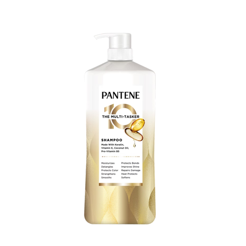 Pantene Multi-Tasker 10 in 1 Shampoo, 38.2 fl oz