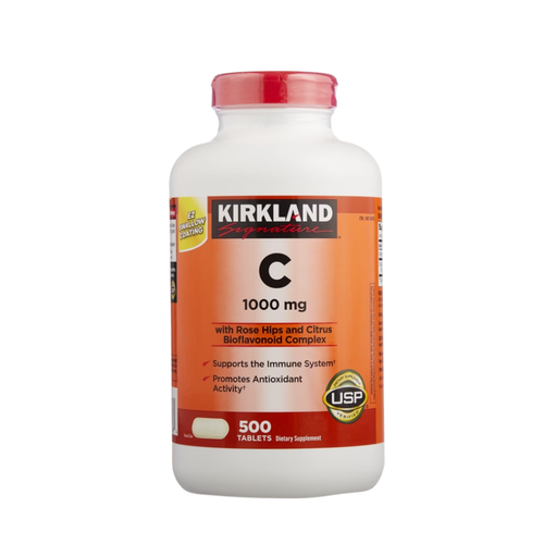 Kirkland Signature Vitamin C, 1000 mg, 500 ct