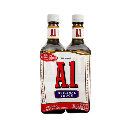 A.1. Steak Sauce, 20 oz, 2 ct