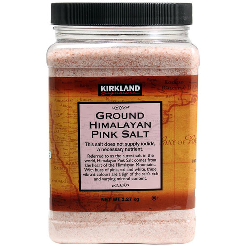 Kirkland Signature Pink Salt, Fine Grain, 5 lbs