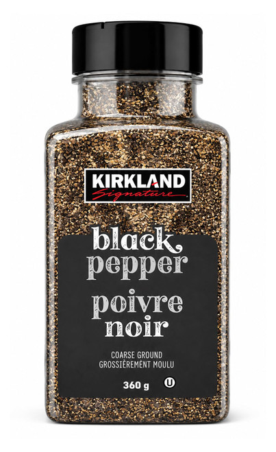 Kirkland Signature Coarse Ground Malabar Black Pepper, 12.7 oz