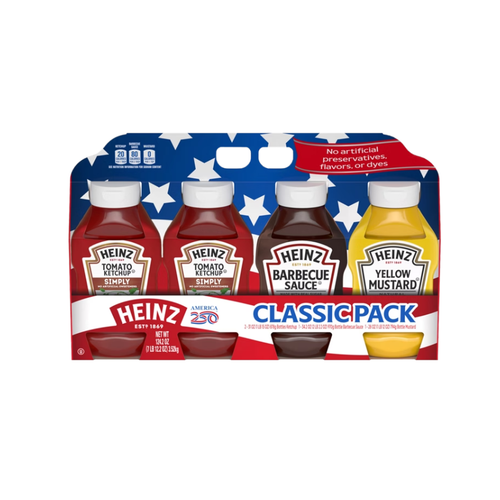 Heinz Classic, Variety Pack, 4 ct