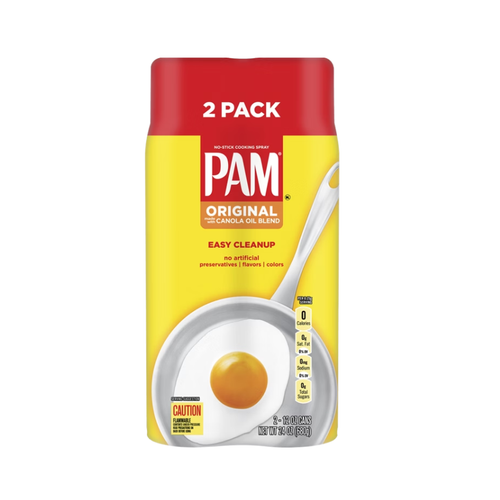 PAM Original Non-Stick Cooking Spray, 12 oz, 2 ct