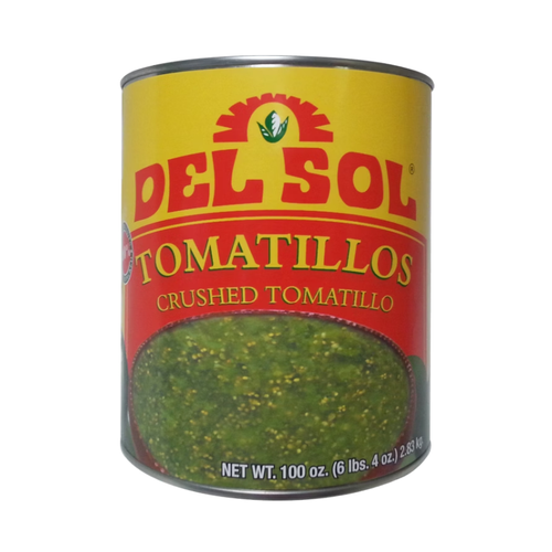 Del Sol Crushed Tomatillos, #10 can, 6 lbs 4 oz