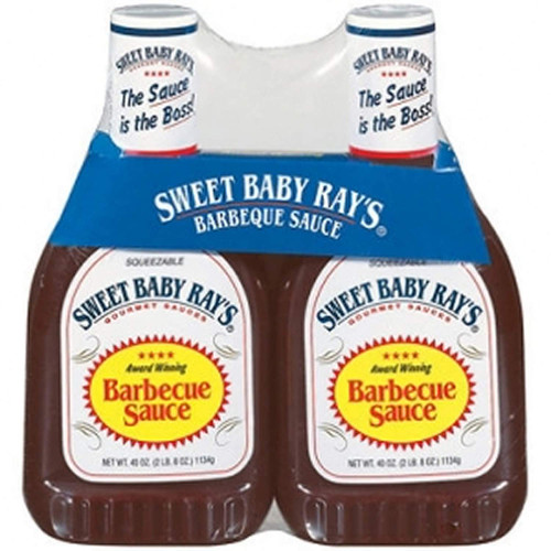 Sweet Baby Ray's Barbecue Sauce, 40 oz, 2 ct