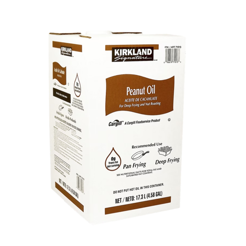 Kirkland Signature Peanut Oil, 35 lbs
