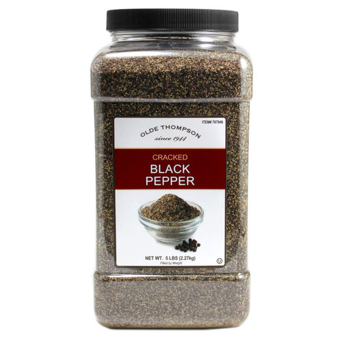 Olde Thompson Cracked Black Pepper, 5 lbs