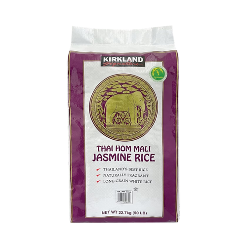 Kirkland Signature Thai Hom Mali Jasmine Rice, Long Grain, 50 lbs