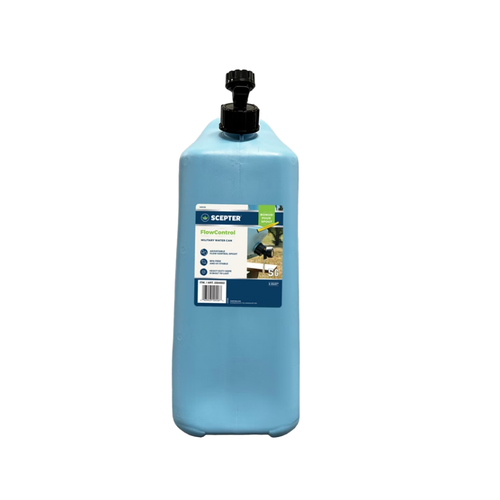 Scepter Military FlowControl Water Can, Blue, 5 Gallon