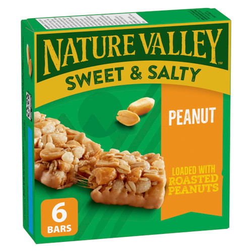 Nature Valley Sweet & Salty Granola Bars, Peanut, 1.2 oz, 48 ct
