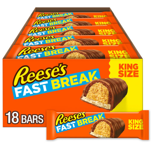 Reese's Fast Break, King Size, 3.5 oz, 18 ct