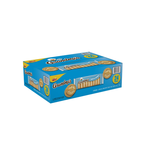 Grandma's Sandwich Creme Cookies, Vanilla, 3.245 oz, 24 ct