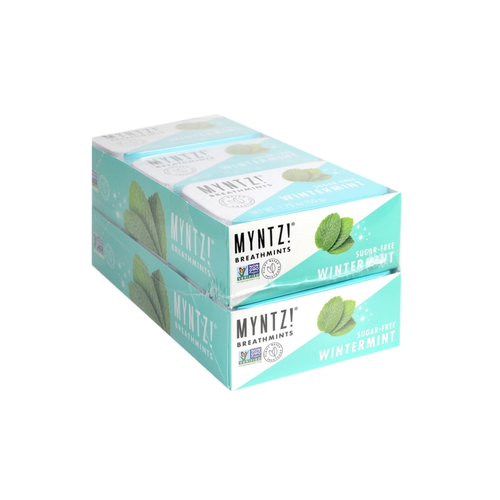 MYNTZ! Sugar Free Breathmints, Wintermint, 1.75 oz, 12 ct