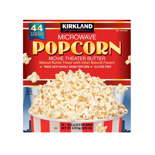 Kirkland Signature Microwave Popcorn, 3.3 oz, 44 ct