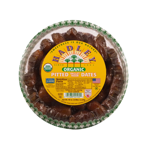 Hadley Organic Deglet Noor Pitted Dates, 40 oz