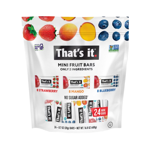 That's it Mini Fruit Bars, Variety Pack, 0.7 oz, 24 ct