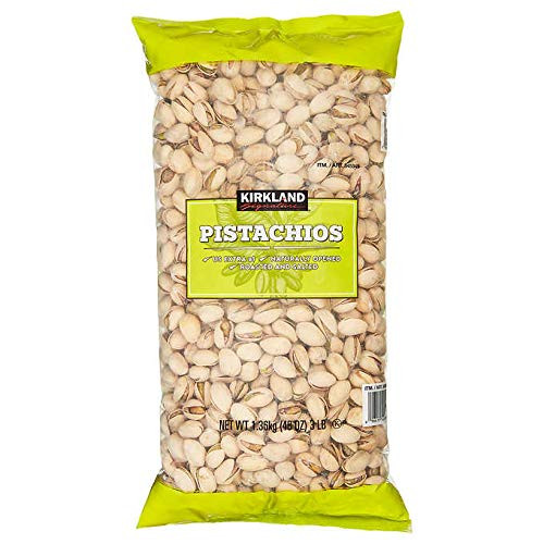 Kirkland Signature California In-Shell Pistachios, Roasted & Salted, 3 lbs