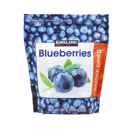 Kirkland Signature Whole Dried Blueberries, 20 oz