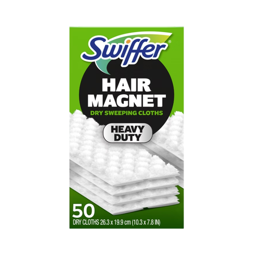 Swiffer Heavy Duty Dry Cloth Refills, 50 ct