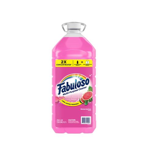 Fabuloso Multi-Purpose Cleaner, 2x Concentrated, Watermelon Scent, 210 fl oz