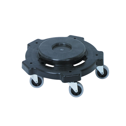 Continental Huskee Trash Can Dolly, Black