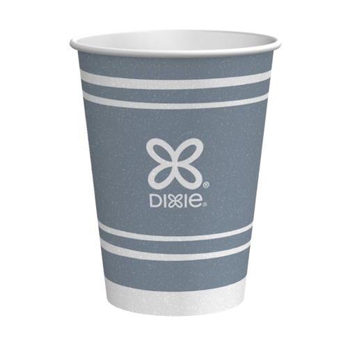Dixie To Go Insulated Paper Hot or Cold Cup, Coffee Haze, 8 oz, 160 ct