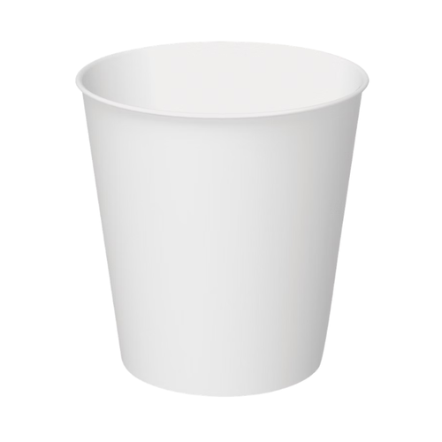 Graphic Packaging Paper Hot Cups, Carte Blanc White, 10 oz, 600 ct