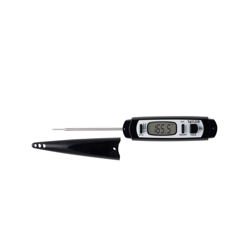 Taylor Waterproof Digital Instant Read Thermometer with Step Down Probe