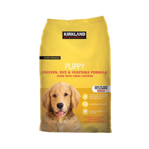 Kirkland Signature Puppy Formula Chicken, Rice and Vegetable Dog Food, 20 lbs