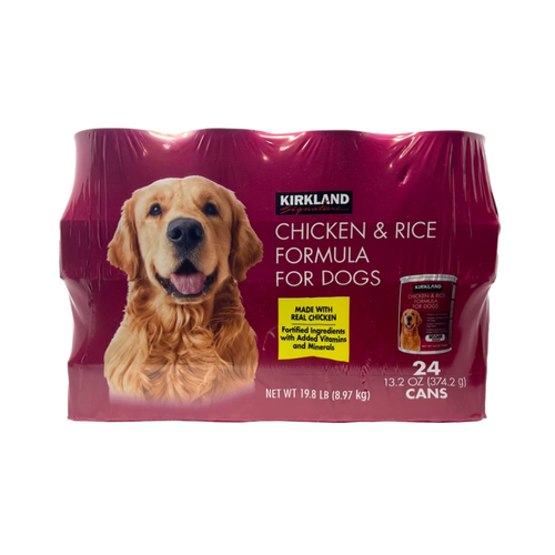 Kirkland Signature Dog Food, Chicken & Rice Formula, 13.2 oz, 24 ct