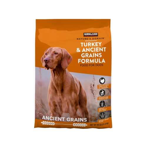 Kirkland Signature Nature's Domain Dog Food, Turkey & Ancient Grains, 25 lbs