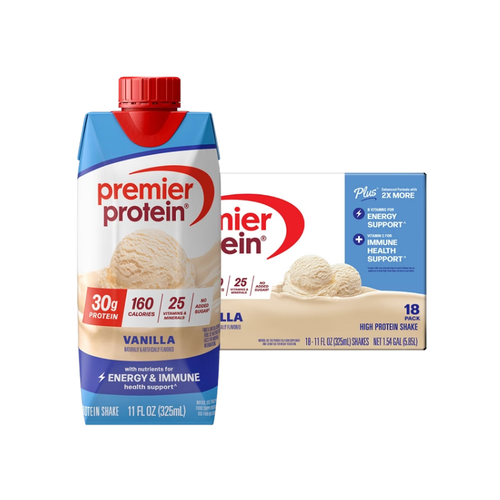Premier Protein Shake, 30g Protein, Vanilla, 11 fl oz, 18 ct
