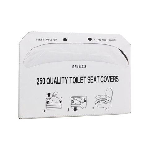 Vital International Solutions Toilet Seat Cover, 250 covers, 20 ct