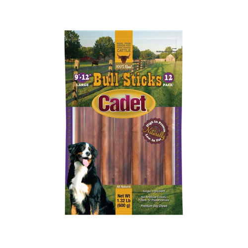 Cadet Bull Stick Variety 9"-12" 2-pack