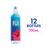 FIJI Natural Artesian Water, Sport Cap, 700 mL, 12 ct
