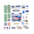 First Aid Only, Workplace First Aid Kit with Flashlight, 312 Pieces