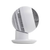 Woozoo Oscillating Globe Fan with Remote Control, 5 Speeds, White