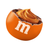 M&M'S Chocolate Candy, Peanut Butter, 1.63 oz, 24 ct