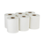 Marathon Centerpull Roll Towels, 1-Ply, Perforated, White, 6 ct
